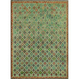 Noori Rug Balochi Ariella Lt. Green/Purple Rug - 4'10" x 6'5"