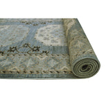 Noori Rug Fine Chobi Albia Grey/Ivory Runner - 2'7" x 9'10"