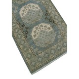 Noori Rug Fine Chobi Albia Grey/Ivory Runner - 2'7" x 9'10"