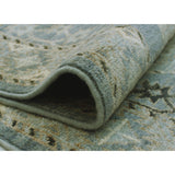 Noori Rug Fine Chobi Albia Grey/Ivory Runner - 2'7" x 9'10"