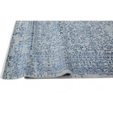 Noori Rug Fine Oushak Saeed Grey/Blue Rug - 9'5" x 12'5"