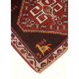Noori Rug Fine Vintage Distressed Ricky Chocolate/Beige Runner - 2'0" x 1'8"