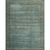 Noori Rug Fine Vintage Joann Blue/Beige Rug - 9'7" x 12'4"