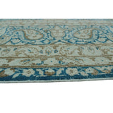 Noori Rug Fine Vintage Joann Blue/Beige Rug - 9'7" x 12'4"