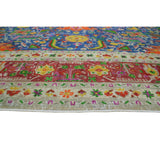 Noori Rug Fine Vintage Ulger Blue/Orange Rug - 8'0" x 10'6"
