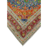 Noori Rug Fine Vintage Ulger Blue/Orange Rug - 8'0" x 10'6"