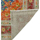 Noori Rug Fine Vintage Ulger Blue/Orange Rug - 8'0" x 10'6"