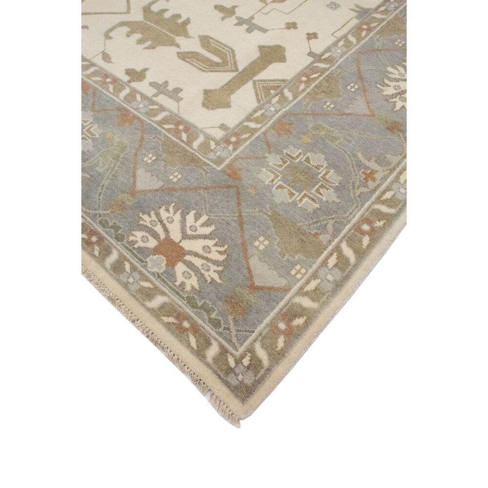Noori Rug Oushak Muti Ivory/Grey Rug - 10'1" x 14'0"