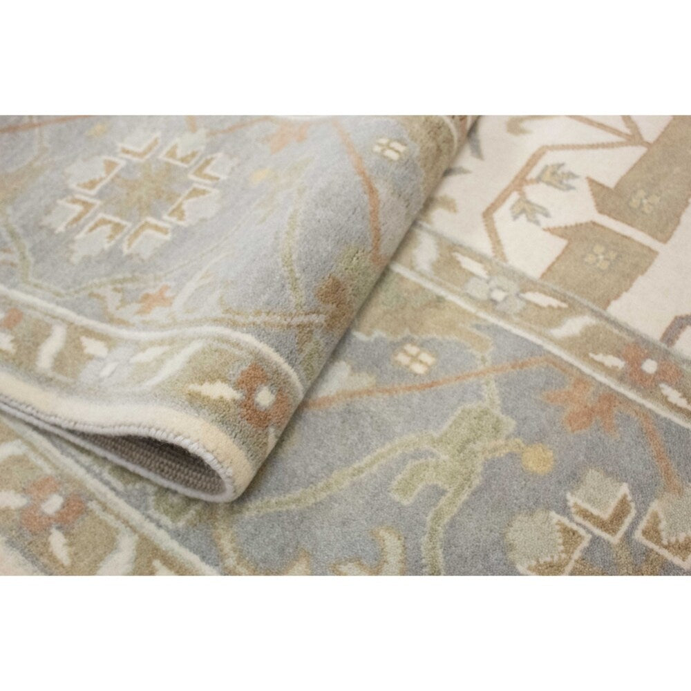 Noori Rug Oushak Muti Ivory/Grey Rug - 10'1" x 14'0"
