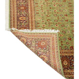 Noori Rug Pak-Persian Baki Green/Aubergine Rug - 9'0" x 11'7"