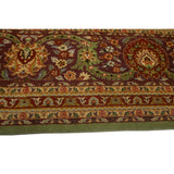 Noori Rug Pak-Persian Baki Green/Aubergine Rug - 9'0" x 11'7"