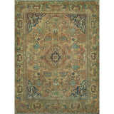 Noori Rug Semi-Antique Dannah Rust/Lt. Brown Rug - 8'9" x 12'3"