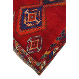 Noori Rug Vintage Distressed Loren Red/Orange Runner - 4'1" x 6'10"