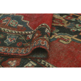 Noori Rug Vintage Distressed Vihaan Rust/Charcoal Rug - 3'10" x 6'4"