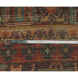 Noori Rug Vintage Distressed Ziba Rose/Beige Rug - 5'1" x 8'0"