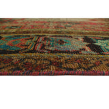 Noori Rug Vintage Distressed Ziba Rose/Beige Rug - 5'1" x 8'0"