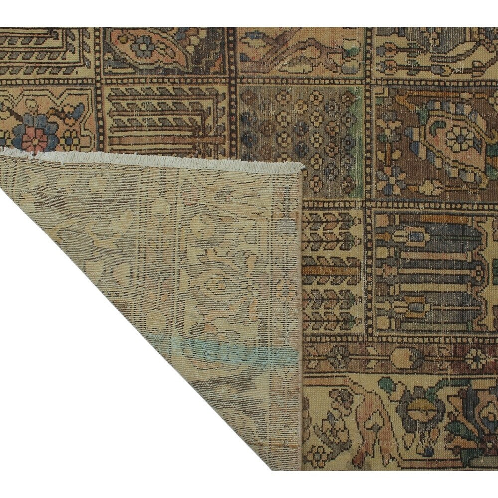 Noori Rug Vintage Karson Beige/Brown Rug - 6'8" x 8'0"
