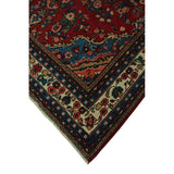 Noori Rug Vintage Lula Red/Ivory Rug - 7'1" x 10'0"