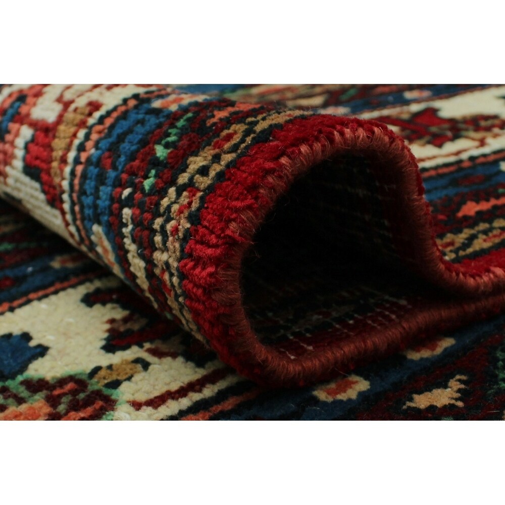 Noori Rug Vintage Lula Red/Ivory Rug - 7'1" x 10'0"