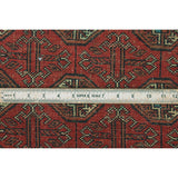 Noori Rug Vintage Mazi Rusty-Red/Black Rug - 2'3" x 4'6"