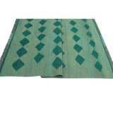 Noori Rug Winchester Kilim Antarah Lt. Blue/Turquoise Rug - 4'11" x 6'8"