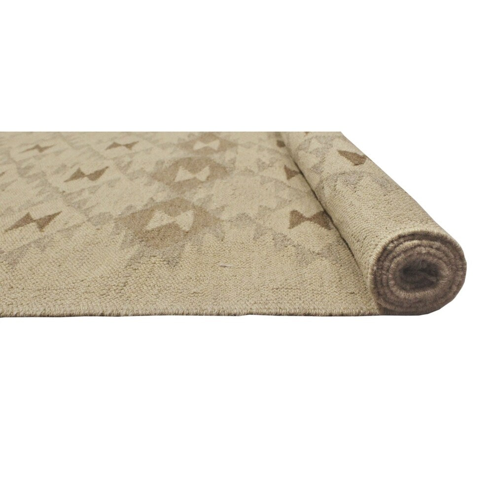 Noori Rug Winchester Kilim H/2 Ivory/Grey Rug - 4'11" x 6'7"