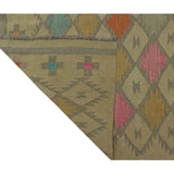 Noori Rug Winchester Kilim Laureen Beige/Grey Rug - 4'10" x 6'5"