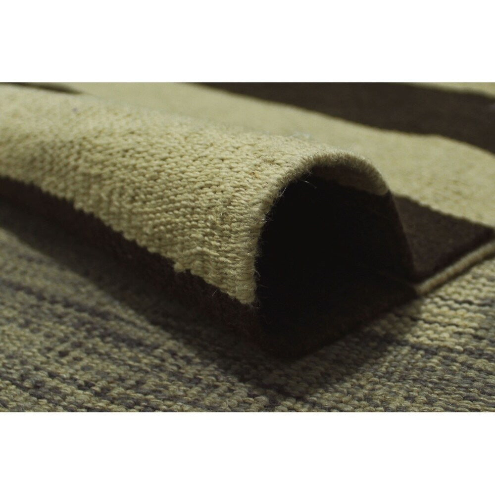 Noori Rug Winchester Kilim Lenore Ivory/Orange Rug - 7'9" x 9'8"