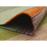 Noori Rug Winchester Kilim Sarosh Ivory/Rust Rug - 5'9" x 7'10"