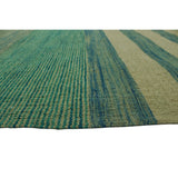 Noori Rug Winchester Kilim Tracey Ivory/Blue Rug - 8'4" x 9'8"