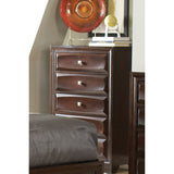 Nora Cappuccino 2-piece Queen Bedroom Set with Chest