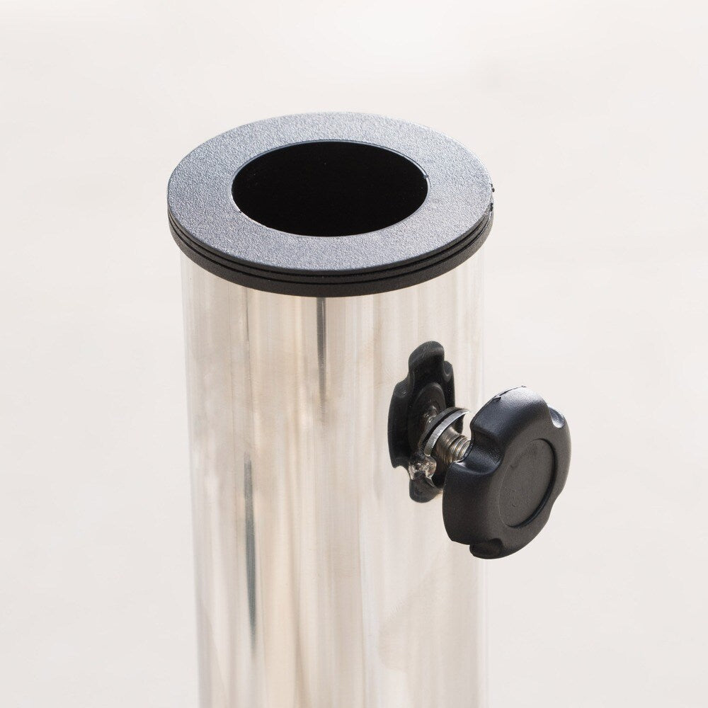 Norco Outdoor 50-pound Round Stainless Steel Umbrella Base Holder by Christopher Knight Home