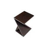 Nordic Style Teak Twisted Stool