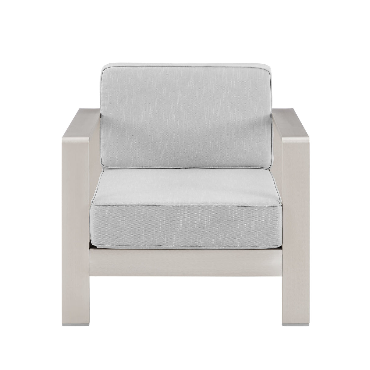 Nordwind Aluminum Outdoor Club Chair (Set of 2)