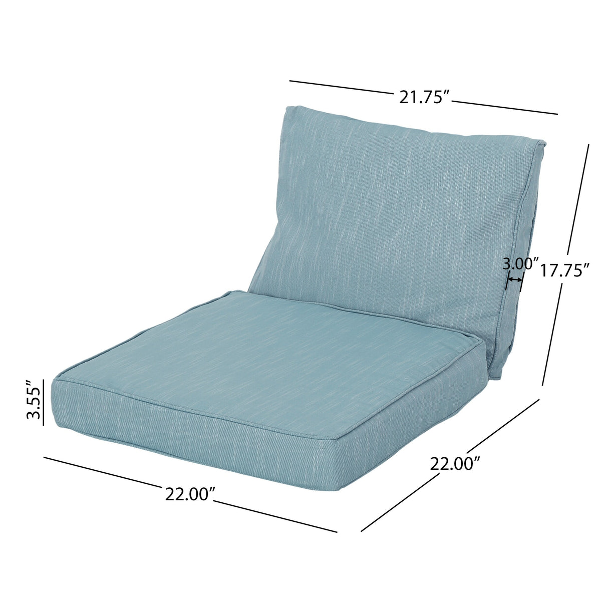 Norfolk Club Chair Cushions (Set of 2) by Christopher Knight Home