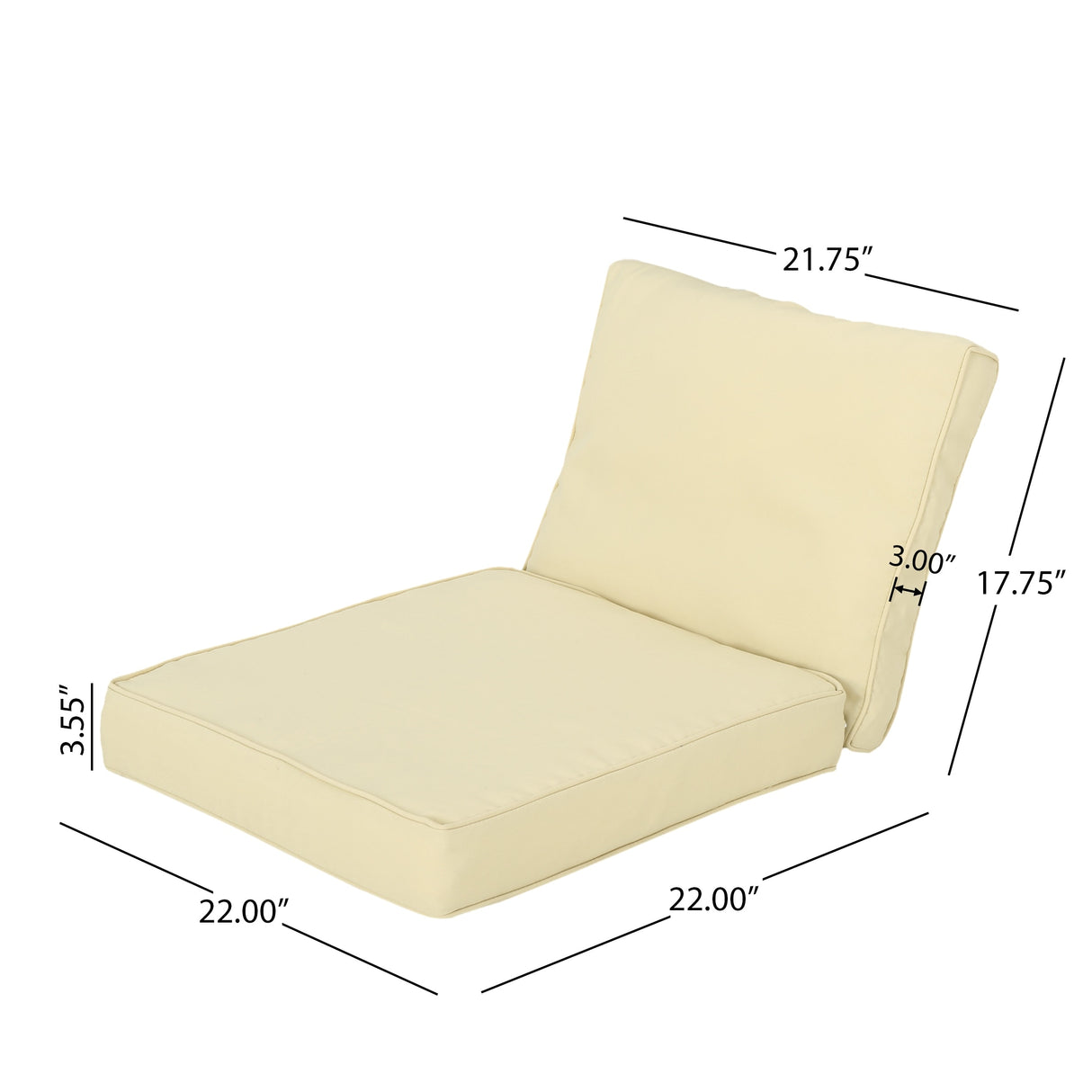 Norfolk Club Chair Cushions (Set of 2) by Christopher Knight Home