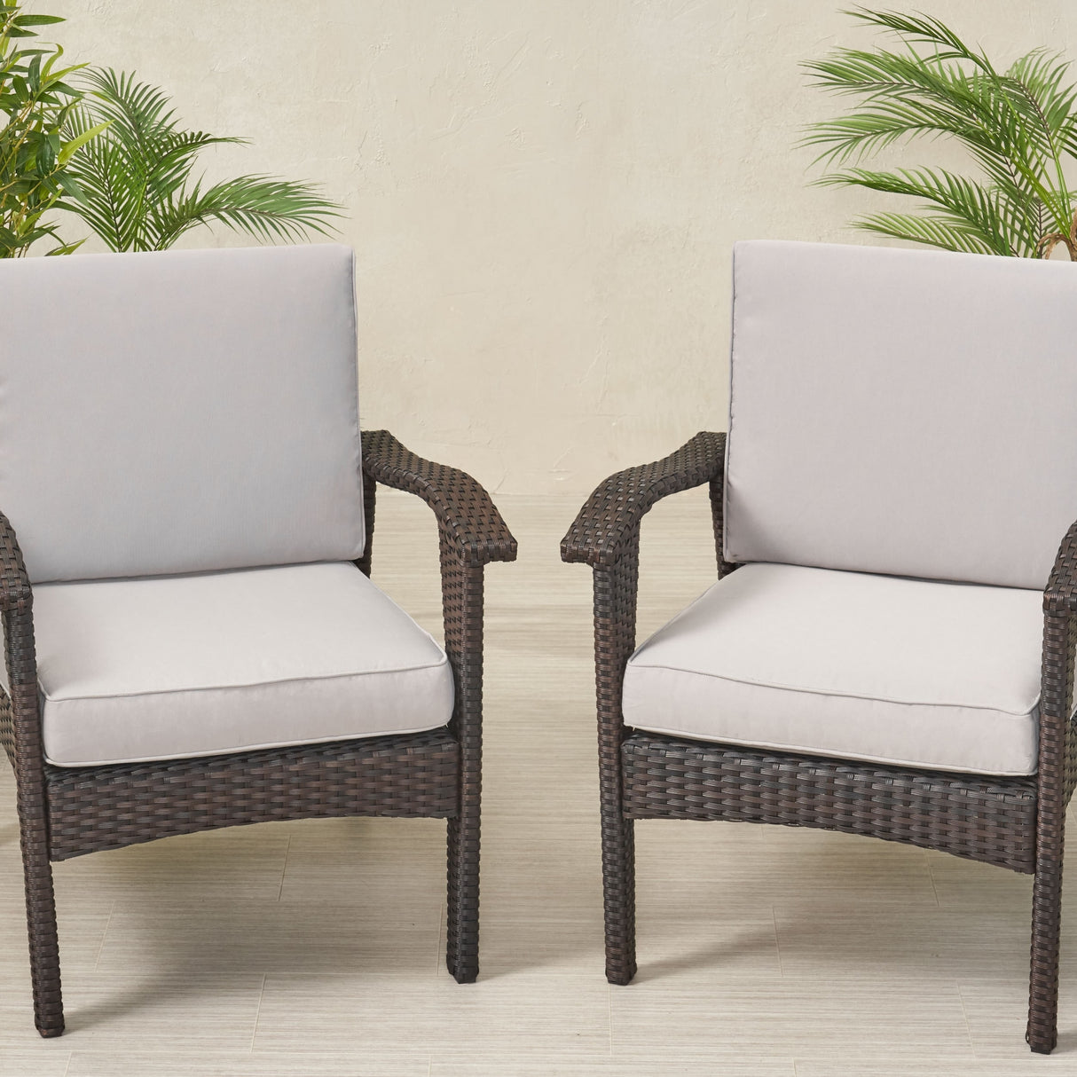Norfolk Club Chair Cushions (Set of 2) by Christopher Knight Home