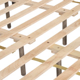 Norgate Modern Farmhouse Acacia Wood Queen Bed Platform by Christopher Knight Home