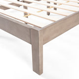 Norland Modern Farmhouse Acacia Wood Queen Bed Platform by Christopher Knight Home