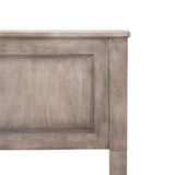 Norland Modern Farmhouse Acacia Wood Queen Bed Platform by Christopher Knight Home