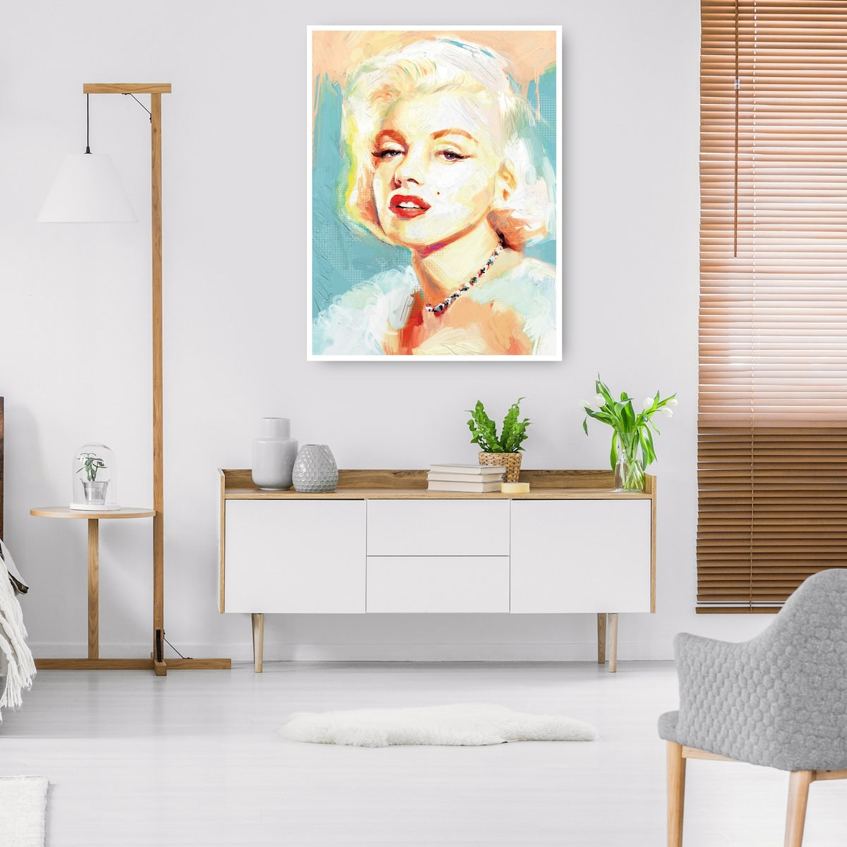 Norma Jeane By Studio Arts Canvas Art Print