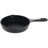Norpro Pre Seasoned Cast Iron Mini Grill Pan Black - 6.75 Inch