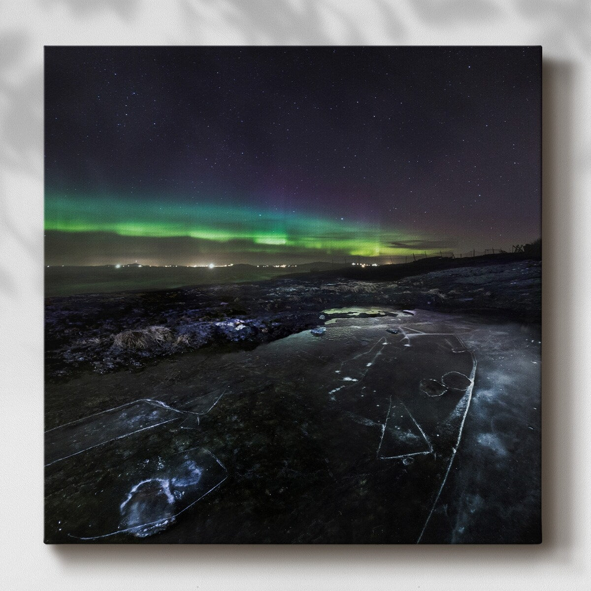 Northern Lights II-Gallery Wrapped Canvas