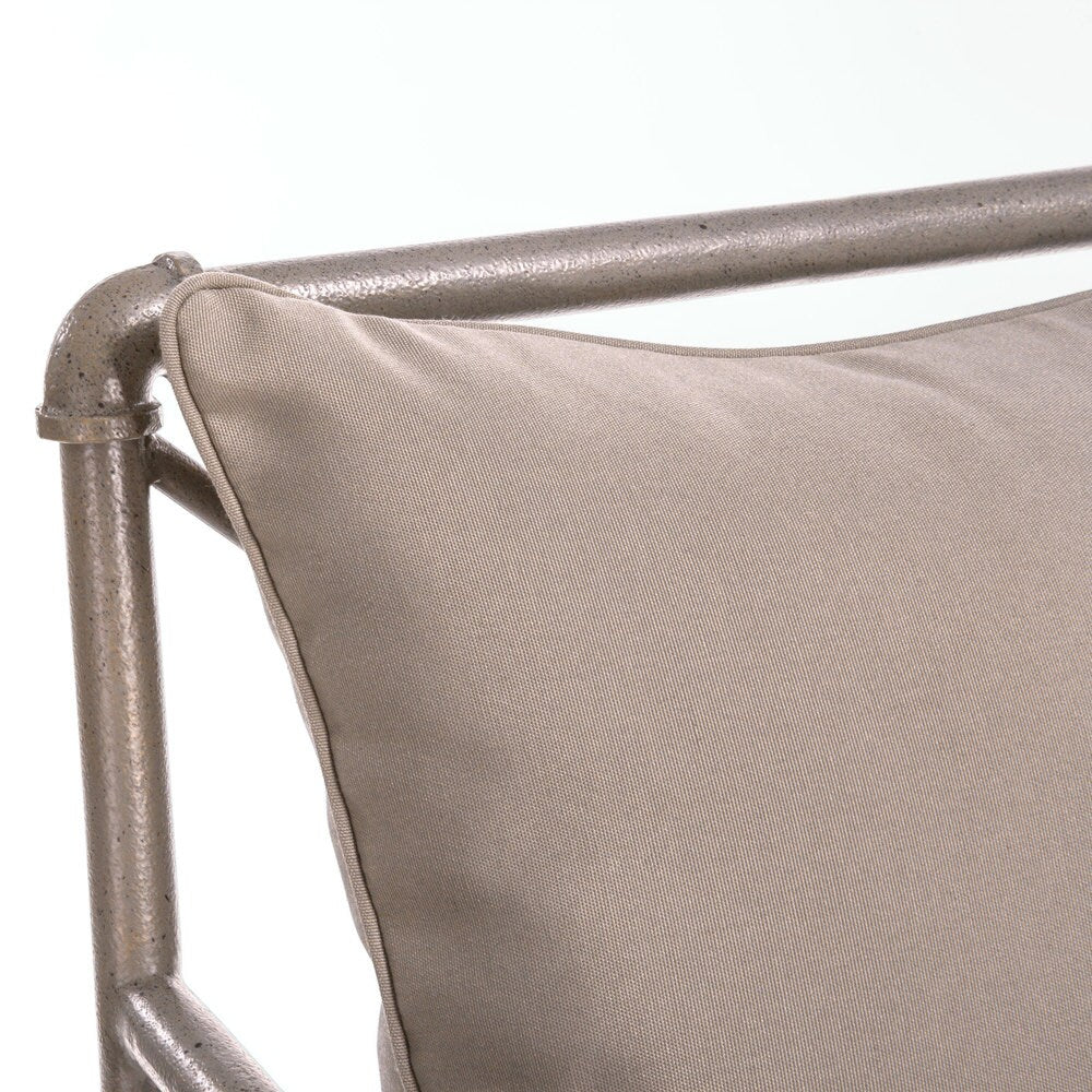 Northrup Pipe Outdoor Adjustable Barstool by Christopher Knight Home