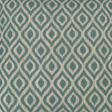 Norwood Geometric Throw Pillow, Aqua