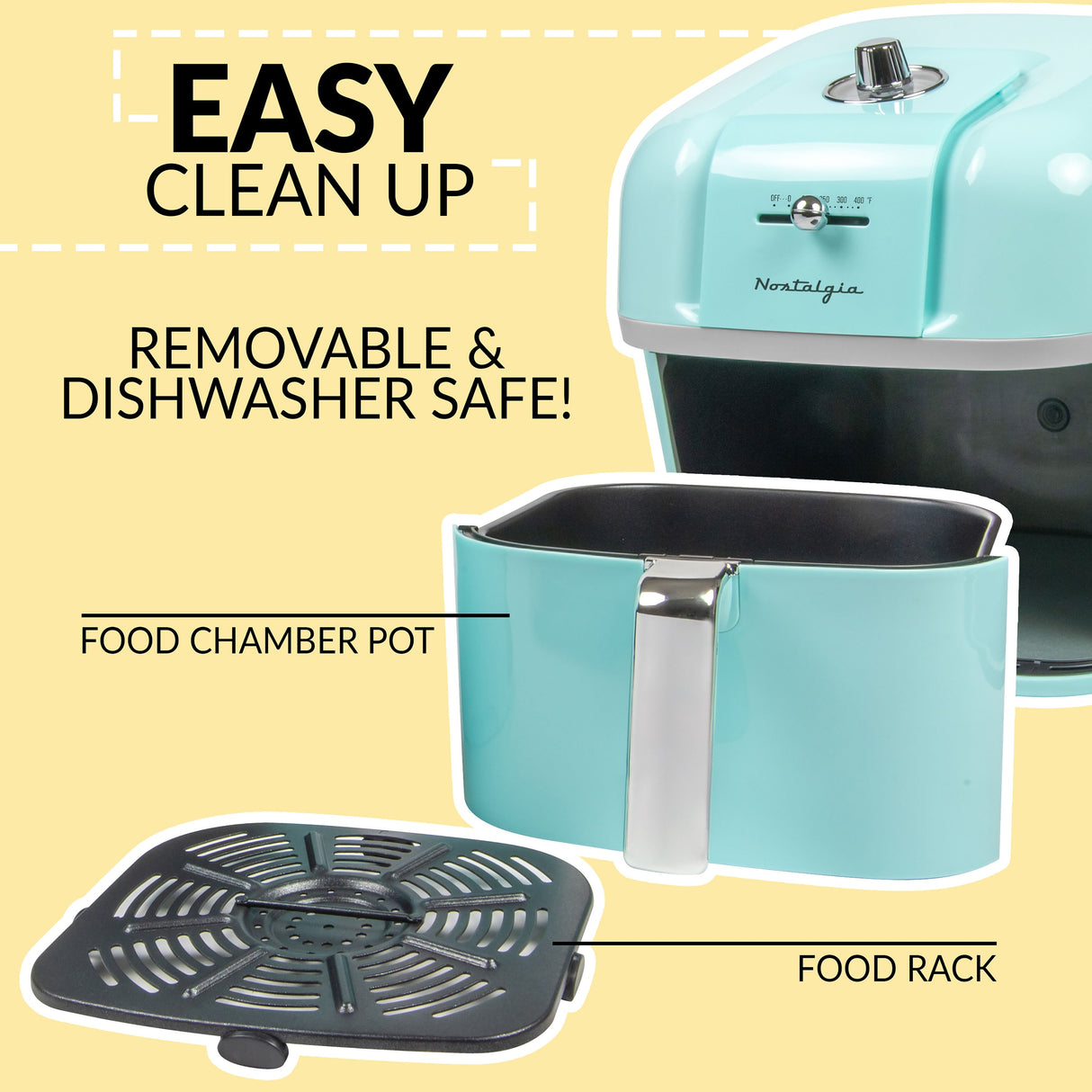 Nostalgia Classic Retro 7-Quart Air Fryer
