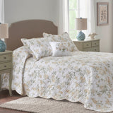 Nostalgia Home Juliette 16-Inch Square Embroidered Decorative Pillow