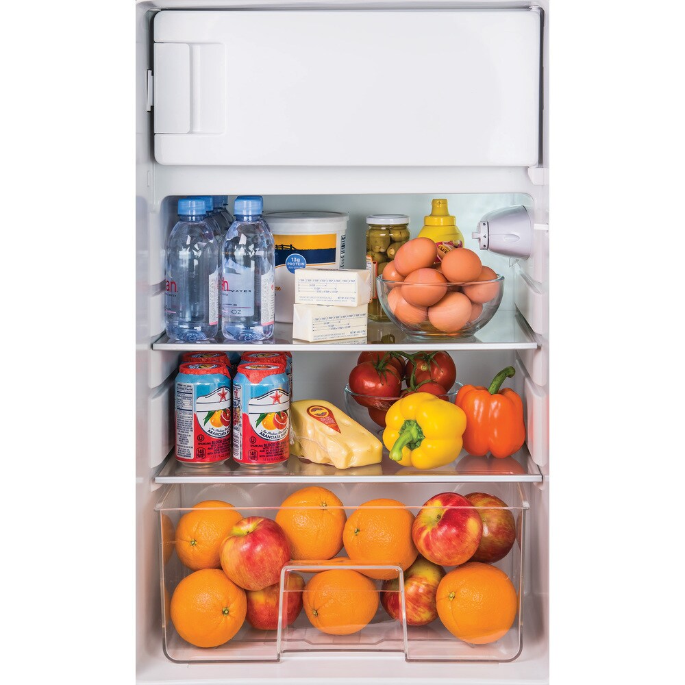 Nostalgia RRF38SDBB Retro Series 3.8-Cubic Foot Refrigerator with Freezer, Blue