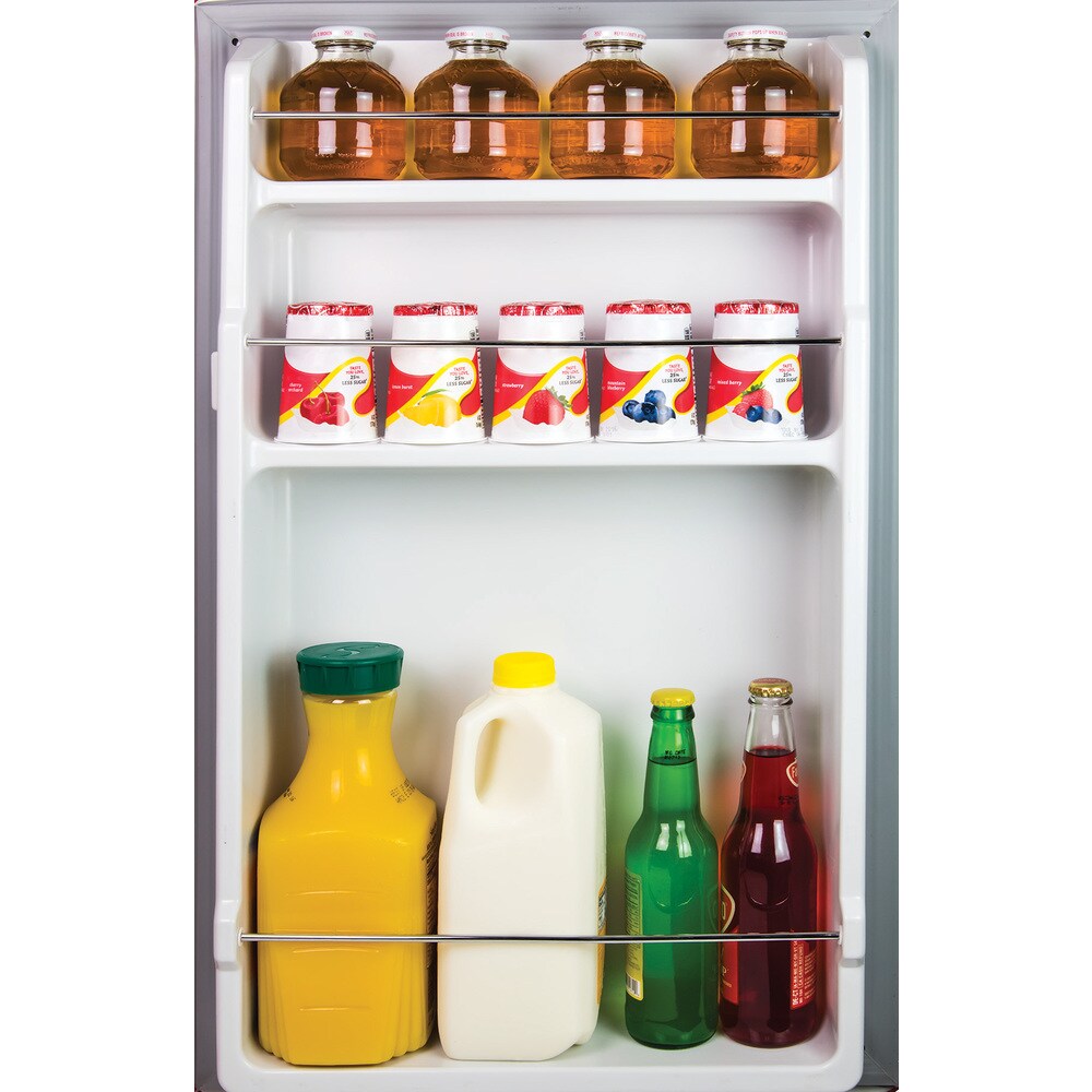Nostalgia RRF38SDBB Retro Series 3.8-Cubic Foot Refrigerator with Freezer, Blue