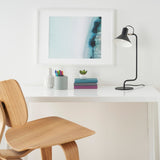 Nourison 20" Modern Adjustable Task Desk Lamp For Dorm Room, Home Office